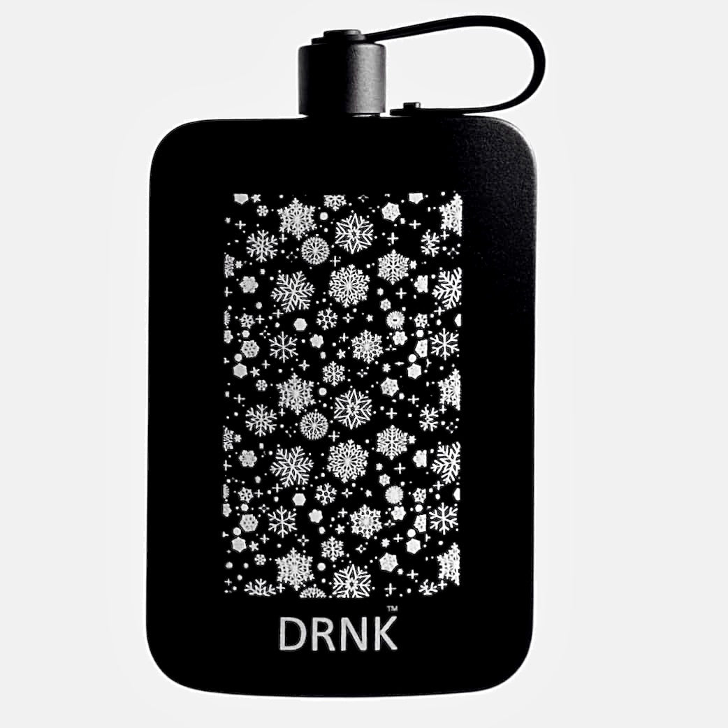 Limited Edition steel bottle. Christmas Drop  - SNOWFLAKE. 500ml