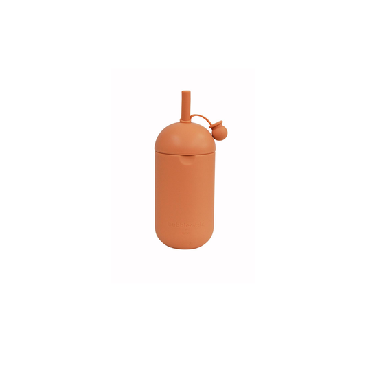 Bubblebottle Clay - Silicone Kids Water Bottle (12oz / 350ml)