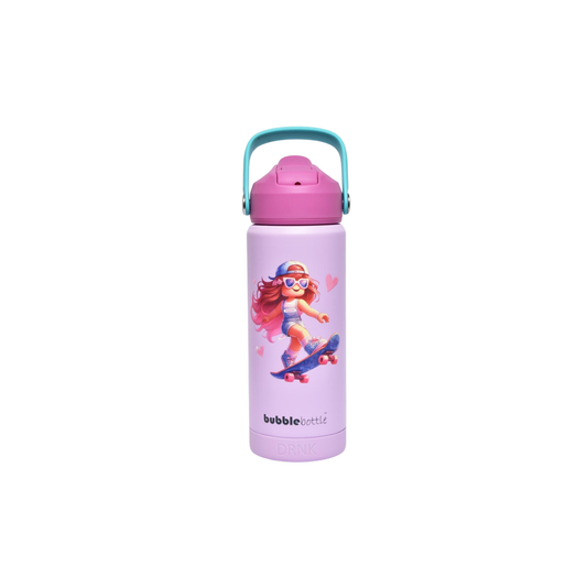 Bubblebottle Preppy - Insulated Kids Water Bottle (18oz / 550ml)
