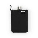 Slim Tritan Flat Water Bottle with Black sleeve