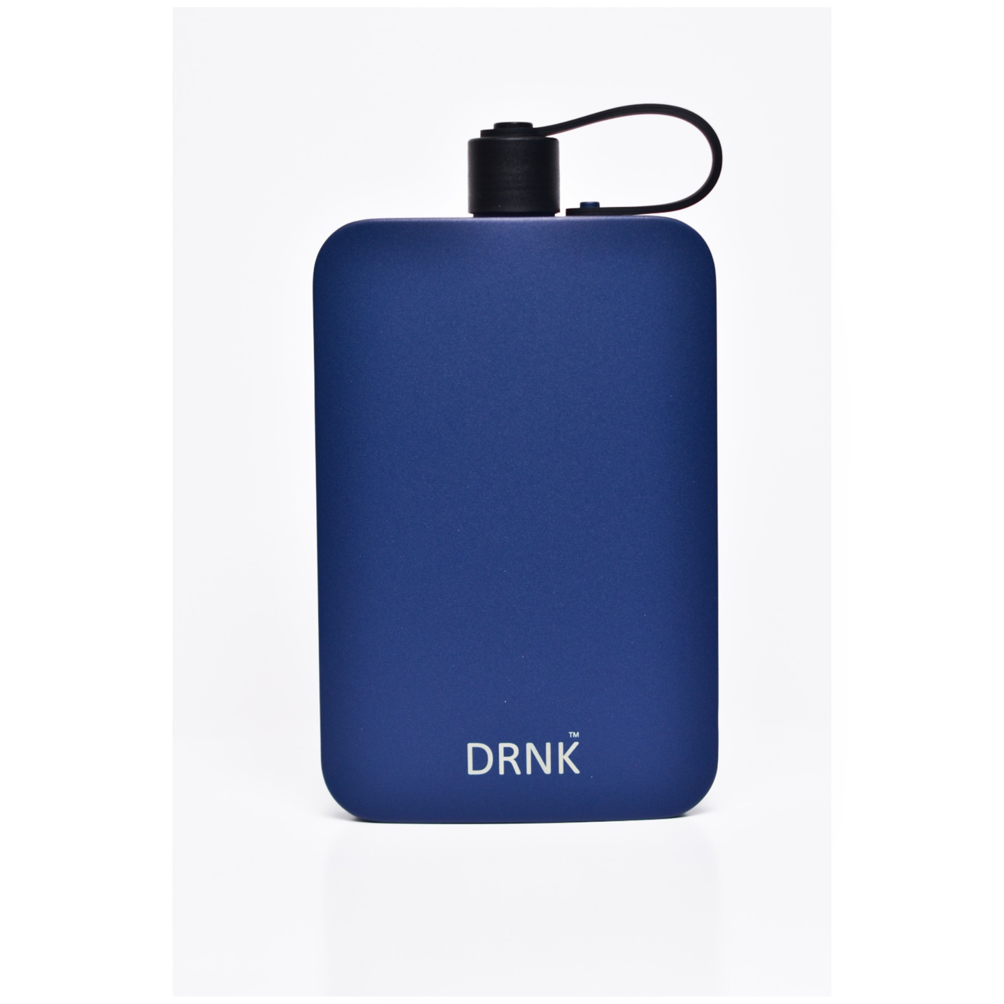 Slim Stainless Steel Water Bottle - Navy (17oz / 500ml)