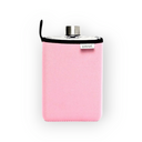 Slim Tritan Flat Water Bottle with Pink sleeve